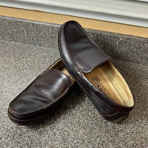 Sperry Top-Sider Mens Size 9 M Brown Leather Loafer Comfort Casual Slip On Shoes